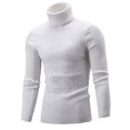 thumbnail image 1 of Chandail à Col Roulé pour Homme, Tricot, Haut, Mode Urbaine, 1 of 4