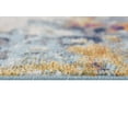 thumbnail image 3 of Rug Branch Savannah 2' x 2' (Exact Size: 2'3" x 2') Boho Indoor Doormat Rug, Yellow Blue, Abstract - Entryway, Hallway, Bathroom, and Kitchen, 3 of 3