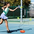 thumbnail image 2 of 1 Set Tennis Solo Trainer Beginner Tennis Practicing Tool Corded Rebound Tennis Trainer Tennis Single Player Trainer Supply, 2 of 8