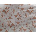 thumbnail image 5 of oneOone Georgette Viscose Fabric Triangle Geometric Printed Fabric 1 Yard 42 Inch Wide, 5 of 5