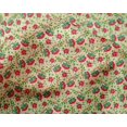 thumbnail image 4 of oneOone Silk Tabby Fabric Leaves & Floral Block Decor Fabric Printed BTY 42 Inch Wide, 4 of 4