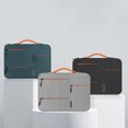 thumbnail image 4 of pitrice Sac pour Ordinateur Portable, Étui de Protection pour Ordinateur Portable, Sac de Transport Imperméable, Protecteur, Housse, Bleu Marine, 13 Pouces, 4 of 9