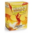 thumbnail image 1 of Arcane Tinmen ATM11014 Protège-Cartes Dragon, Jaune Mat - 100 Unités, 1 of 6