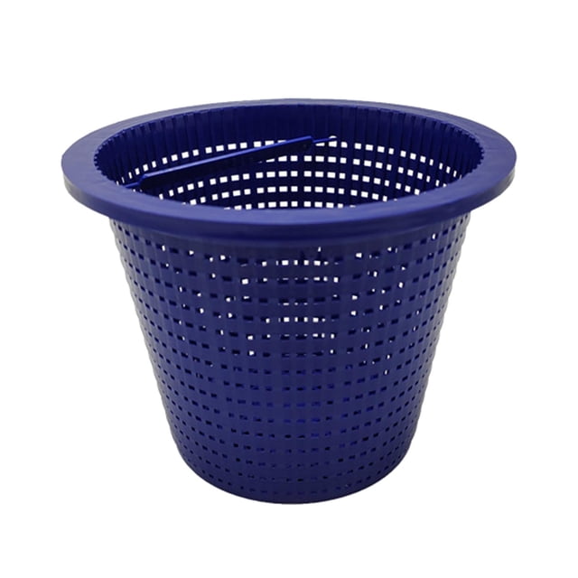 Almencla Panier-Filtre Fournitures de Piscine Professionnel Bleu Rond Maille Fine Plastique Nettoyage I