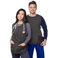 thumbnail image 2 of "Sivvan Unisex Cobbler Apron (6 Pack) - Adjustable Waist Ties, 2 Deep front pockets", 2 of 7