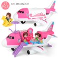thumbnail image 3 of Airplane Toy Transport Doll Dream Plane Transforming Playset Toy Gift, 3 of 12