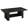 thumbnail image 3 of Coaster Company Ensemble de 3 Tables Basses en Bois avec Tablette, Chêne Noir Rodez, 3 of 6