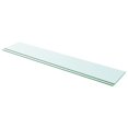 thumbnail image 1 of vidaXL Shelves 2 pcs Panel Glass Clear 110x20 cm, 1 of 2