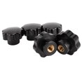 thumbnail image 1 of 5Pcs Nuts Knob Grip Handles 7-Star with Brass Core for Industrial Equipment Tool Fastening Part, 1 of 8