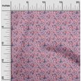 thumbnail image 2 of oneOone Viscose Chiffon Pink Fabric Asian Suzani Craft Projects Decor Fabric Printed By The Yard 42 Inch Wide, 2 of 5