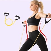 ZZkhGO Fitness Pull Rope, Elastic Resistance Bands for Exercise, Back Arm Shoulder Stretching Equipment