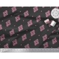 thumbnail image 3 of Soimoi Rayon Fabric Filigree Damask Printed Fabric 1 Yard 56 Inch Wide, 3 of 3