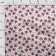 thumbnail image 3 of oneOone Rayon Magenta Fabric Tropical Palm Tree Sewing Material Print Fabric By The Yard 56 Inch Wide, 3 of 5