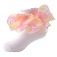 thumbnail image 1 of WEAIXIMIUNG Football Socks Men Toddler Socks Floor Socks Lace Socks with Ripple and Ruffle Socks for Toddler Girls, 1 of 2