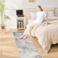 thumbnail image 3 of x Area Rug Living Room Rugs Washable Neutral Modern Abstract Soft Thin Large Rug Indoor Floor No Slip Rug Carpet for Bedroom Under Dining Table Home Office Decor Grey, 3 of 9