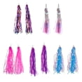 thumbnail image 4 of 2pcs Colorful Scooter Bike Handlebar Streamers Handlebar Grips Decoration, 4 of 7