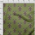 thumbnail image 2 of oneOone Cotton Cambric Fabric Bird & Tree Block Printed Craft Fabric BTY 56 Inch Wide, 2 of 4