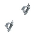 thumbnail image 4 of tamizeot Versatile Lighting Hook Mount for Club Exhibition Event Alloy Wrap Around Clamp Silver Master 2Set, 4 of 6