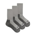 thumbnail image 2 of Genuine Dickies Men Heavyweight Crew Work Socks - Grey - 6 Paris (2x3PK), 2 of 5