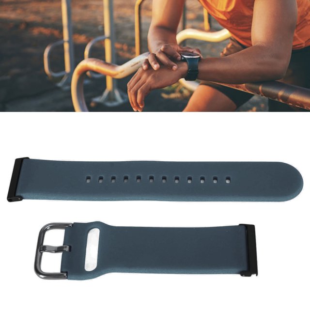 Adjustable Silicone Watch Strap, For Suunto7 With Comfortable And Sporty Button Buckle, Men Women Silicone Straps