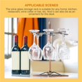 thumbnail image 1 of Countertop Wine Glass Holder Creative Simple Kitchen Bar Storage Rack Wrought Iron Desktop Goblet Shelf Metal Glasses Display Stand Multi-function Ornament, 1 of 9