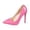 Pink, variant on Women's Closed Pointed Toe Stiletto High Heels Classic Slip On Dressy Shoes Lightweight Wedding Pumps Red Size 6.5