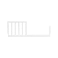 thumbnail image 2 of DaVinci Mini Kit de Conversion pour Lit pour Tout-Petit (M20399) en Blanc, 2 of 2