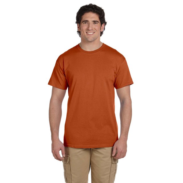 Jerzees T-Shirt à Manches Courtes HiDENSI-T Adulte, M, Texas Orange