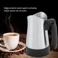 thumbnail image 3 of Ymiko Stainless Steel 4-Cup Coffee Maker Machine, 3 of 8