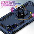 thumbnail image 3 of MYKOMI Heavy Duty Case for Samsung Galaxy S25/S24 Phone Case with Metal Ring Magnetic Kickstand, Military Grade Shockproof Rugged Protective Cover for Samsung S25 5G Cell Phone Cover Shell, 3 of 6