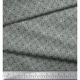thumbnail image 3 of Soimoi Poly Georgette Fabric Swirl Small Decor Fabric Printed Yard 52 Inch Wide, 3 of 3