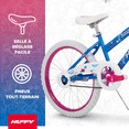 thumbnail image 4 of Huffy 20" Sea Star Kids' Bike, Fits Riders 44" - 56", Blue/Pink, Youth, Girls, 4 of 14