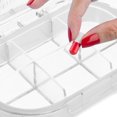 thumbnail image 4 of HONMEET Pills Organizer Pill Organizer Dispenser Transparent MultiCompartment 1Pack, 4 of 8