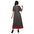 thumbnail image 3 of Moomaya Kurti Longue Imprimée Tenue d'Été Tunique Ligne A pour Femmes, 3 of 5