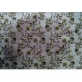 thumbnail image 4 of oneOone Cotton Silk Fabric Leaves & Floral Block Printed Fabric 1 Yard 42 Inch Wide, 4 of 4