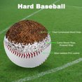 thumbnail image 3 of Unique Bargains 9 Inch Baseball Baseballs Bulk Practice Training Baseball Unmarked Baseballs, 6 Pack, 3 of 6