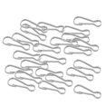 thumbnail image 3 of 30pcs Metal Lanyard Hook Snap For Paracord Lobster Clasp Clips 40mm, 3 of 9