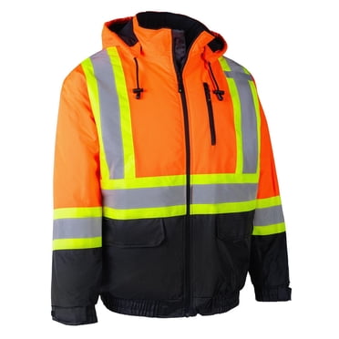 Blouson aviateur haute visibilité Forcefield doublé - Orange
