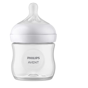 Philips Avent Bouteille naturelle pour bébé avec mamelon de réponse naturelle, clair, 4oz Bouteille SCY900/01