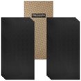 thumbnail image 1 of Genesis 2ft x 4ft Black Stucco Pro Ceiling Tiles, Waterproof, Fire-Rated PVC, Pack of 10, 1 of 8