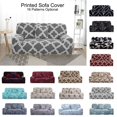 thumbnail image 1 of CHOK Stretch Spandex Sofa Slipcover for Loveseat  Red Flower Medium, 1 of 6