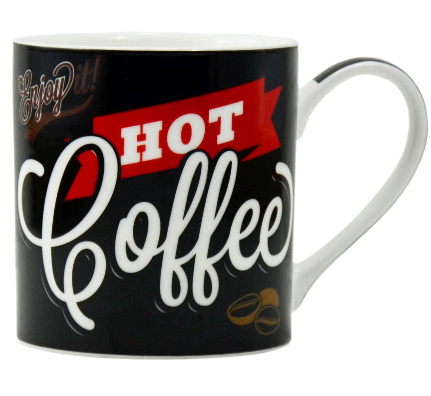 Ensemble de 4 tasses à café avec boîte-cadeau, chaud