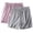 Grey, variant on Cameland 2PC Womens Plus Sized Pajama Shorts Solid Color Cotton Lounge Shorts Loose Fitted Sleep Shorts Softs Comfy Elastic Bottoms