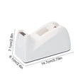thumbnail image 4 of Sentmoon Packing Tape Dispenser Tape Dispensers Tape Dispenser Equipped with Antiskid Base and Blades Smooths Rollers Suitable for Tape Cutters with A Width within 18mm, 4 of 7