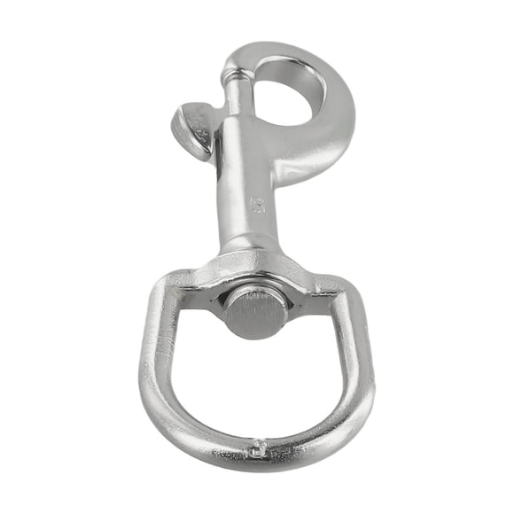 1pc Diving Swivel Eyebolt Hook 65/72/82/91/100/126mm Stainless Steel Snap Spring Hooks For Scuba Diving Pet Leash Flag Accessory