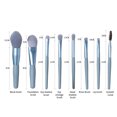 thumbnail image 3 of TopLLC Makeup Brushes Mini Makeup Brushes Set Cosmetics Brush Kit Makeup Tools 8pc makeup brushes, 3 of 3