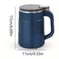 thumbnail image 2 of DEBGFS High-Powered Electric Coffee & Spice Grinder - Stainless Steel Blades for Effortless Grinding - One-Touch Control  Food Processor & Mixer - Perfect for Espresso  Nuts  and Grains,White, 2 of 6
