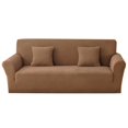 thumbnail image 1 of 2024 Jacquard Stretch Sofa Slipcover Textured Non Slip Couch Cover  Loveseat  Dark Gray, 1 of 6