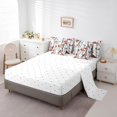 thumbnail image 3 of Erosebridal Cardinal Bird Bed in a Bag Full size, Birch Branches Bedding Sets, Microfiber, 3 of 5