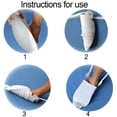 thumbnail image 4 of Finger Accessory for Everyday Dressing These Benefits-Enhancing Sock Aid Slider with Foam Handle for Independent Dressing and Senior Care, 4 of 8